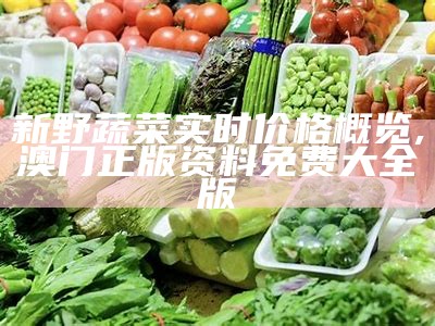 新野蔬菜实时价格概览,澳门正版资料免费大全版