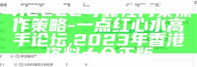 412222可靠性方案操作策略-一点红心水高手论坛,2023年香港资料大全正版